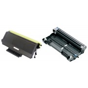 BROTHER TN-3170 & DR-3100 Lot de 2 Cartouches Lasers (Toner + Tambour) Compatibles