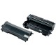 BROTHER TN-4100 & DR-4000 Lot de 2 Cartouches Lasers (Toner + Tambour) Compatibles