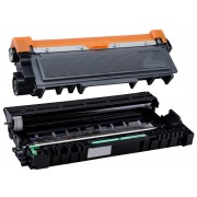 FG Encre Cartouche de Toner Compatible pour Brother TN-2320 & DR-2300 Lot Toner + Tambour