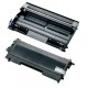 BROTHER TN-2000 & DR-2000 Lot de 2 Cartouches Lasers (Toner + Tambour) Compatibles