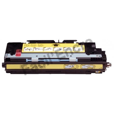 HP Q2672A Cartouche Toner Laser Jaune Compatible