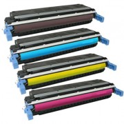 HP C9730A + C9731A + C9732A + C9733A Lot de 4 Cartouches Toners Lasers Compatibles