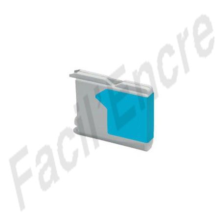 BROTHER LC970 / LC1000 Cyan Cartouche compatible