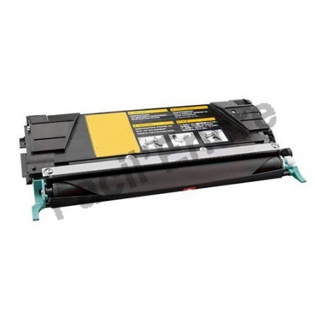 LEXMARK C734 Cartouche Toner Laser Jaune Compatible