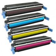 FG Encre Cartouche de Toner Compatible pour Canon EP-86BK + EP-86C + EP-86M + EP-86Y Lot de 4