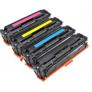 FG Encre Cartouche de Toner Compatible pour Canon EP-718 BK/C/M/Y Lot de 4