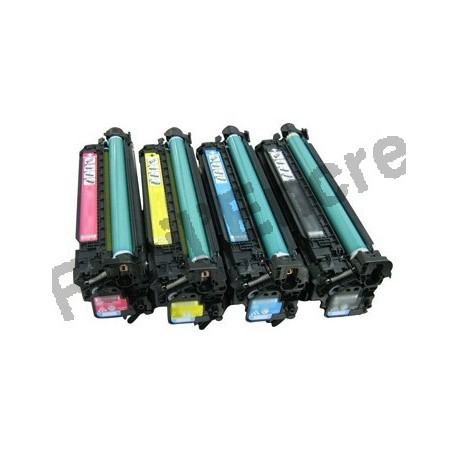 CANON LBP7700C Lot de 4 Cartouches Toners Lasers Compatibles