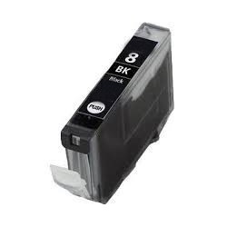 FGE Cartouche d'encre compatible pour CANON CLI8BK Noir