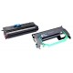 EPSON EPL-6200 Lot de 2 Cartouches Lasers (Toner + Tambour) Compatibles