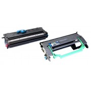 FG Encre Cartouche de Toner Compatible pour Epson EPL-6200 Lot Toner + Tambour