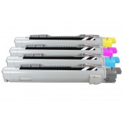 FG Encre Cartouche de Toner Compatible pour Epson ACULASER C3000 BK/C/M/Y Lot de 4