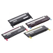 FG Encre Cartouche de Toner Compatible pour Dell 1230 / 1235 Lot de 4