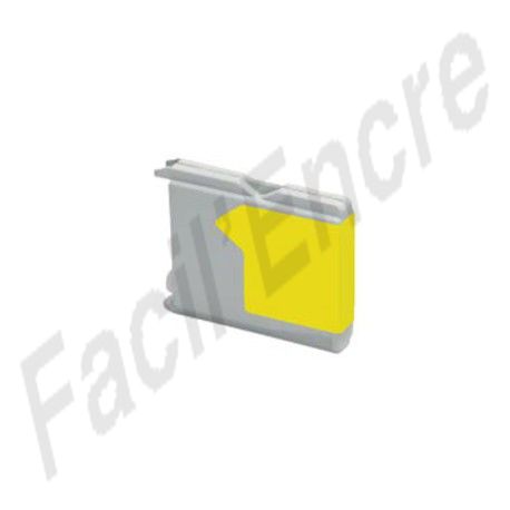 BROTHER LC970 / LC1000 Jaune Cartouche compatible