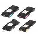 FG Encre Cartouche de Toner Compatible pour Ricoh CL3500 BK/C/M/Y Lot de 4