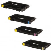 SAMSUNG CLP510 BK/C/M/Y Lot de 4 Cartouches Toners Lasers Compatibles