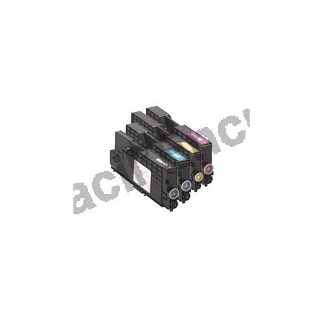 RICOH CL-2000 / CL-3000 BK/C/M/Y Lot de 4 Cartouches Toners Lasers Compatibles