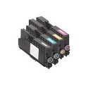 FG Encre Cartouche de Toner Compatible pour Ricoh CL-2000 / CL-3000 BK/C/M/Y Lot de 4