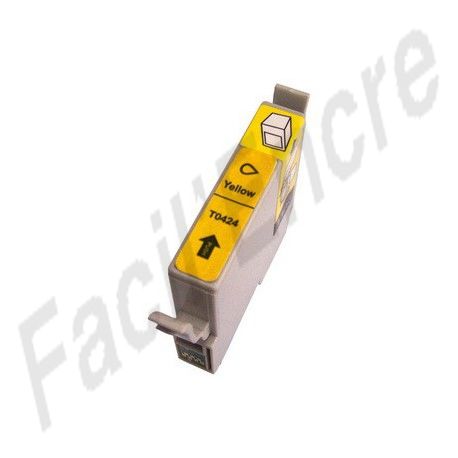 EPSON T0424 Cartouche Jaune compatible