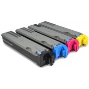 FG Encre Cartouche de Toner Compatible pour Kyocera TK-510 Lot de 4