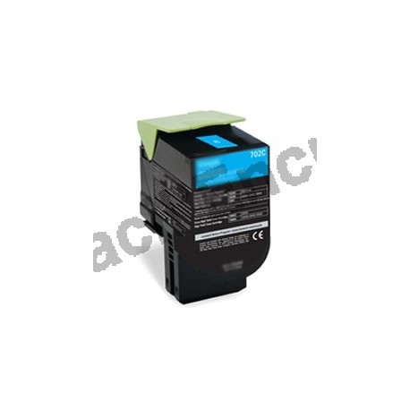 LEXMARK CX310 / CX410 / CX510 Cartouche Toner Laser Cyan Compatible