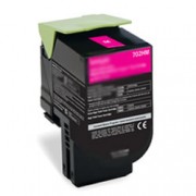 FG Encre Cartouche de Toner Compatible pour Lexmark CX310 / CX410 / CX510 Magenta 2000 Pages