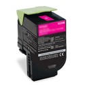 FG Encre Cartouche de Toner Compatible pour Lexmark CX310 / CX410 / CX510 Magenta 2000 Pages