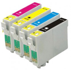 EPSON Pack de 4 Cartouches compatibles C13T12854010