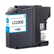 BROTHER LC22EC Cyan Cartouche compatible