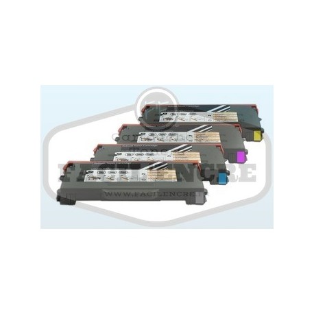 Pack TALLY GENICOM T8108 BK/C/M/Y Lot de 4 Cartouches Toners Lasers Compatibles