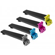 Pack KONICA MINOLTA TN-210 / TN210 BK/C/M/Y Lot de 4 Cartouches Toners Lasers Compatibles