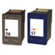 HP Pack N°56+ N°57 Cartouches Compatibles