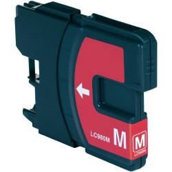 BROTHER LC1100M / LC980M Magenta Cartouche Compatible