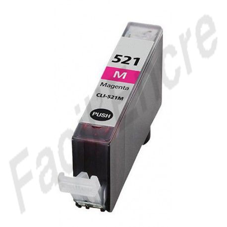 CANON CLI-521M Magenta Cartouche Compatible