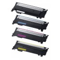 FG Encre Cartouche de Toner Compatible pour Samsung Xpress C430 / C480 CLT-404S Pack de 4