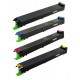 FG Encre Pack de 4 Toners Compatible pour Sharp MX-18GT