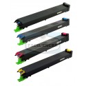 FG Encre Pack de 4 Toners Compatible pour Sharp MX-18GT