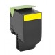 FG Encre Toner Jaune Haute Capacité Compatible pour Lexmark CS510