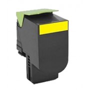 FG Encre Toner Jaune Haute Capacité Compatible pour Lexmark CS510