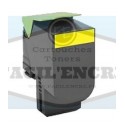 FG Encre Toner Jaune Haute Capacité Compatible pour Lexmark CS510 4000 Pages