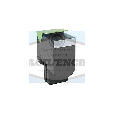 FG Encre Toner Noir Haute Capacité Compatible pour Lexmark CS510