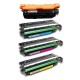 FG Encre Pack de 4 Toners compatibles pour HP CF320X / CF321A / CF322A / CF323A