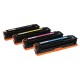 Grossist’Encre Cartouche Lot de 4 Cartouches Toners Lasers Compatibles pour HP CE410X+ CE411A + CE412A + CE413A