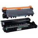 Grossist’Encre Cartouche Lot de 2 Cartouches Lasers (Toner + Tambour) Compatibles pour BROTHER TN2320 + DR2300