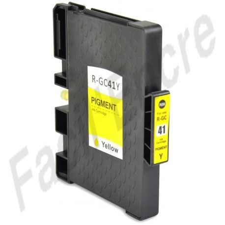 RICOH GC-41Y Cartouche Jaune compatible