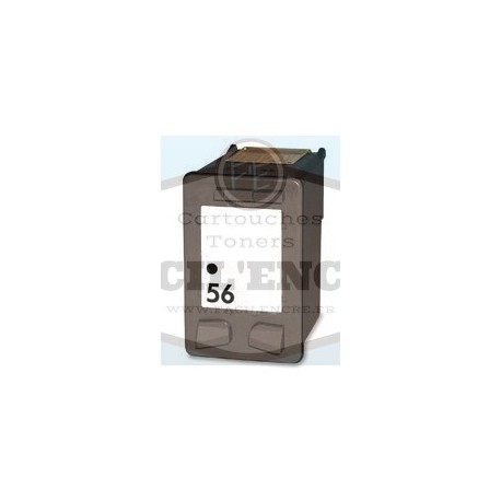 Grossist’Encre Cartouche Compatible pour HP N°56 Noir