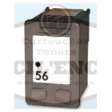 Grossist’Encre Cartouche Compatible pour HP N°56 Noir