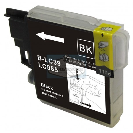 Grossist’Encre Cartouche compatible pour BROTHER LC985 Noir