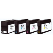 Grossist’Encre Pack de 4 Cartouches compatibles HP n°950XL + n°951XL