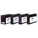 Grossist’Encre Pack de 4 Cartouches compatibles HP n°950XL + n°951XL