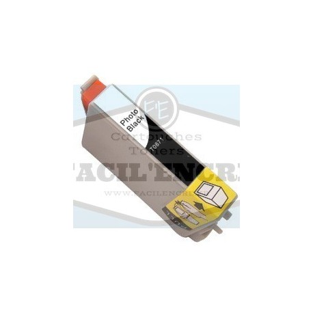 Grossist’Encre Cartouche Noir compatible EPSON T0871